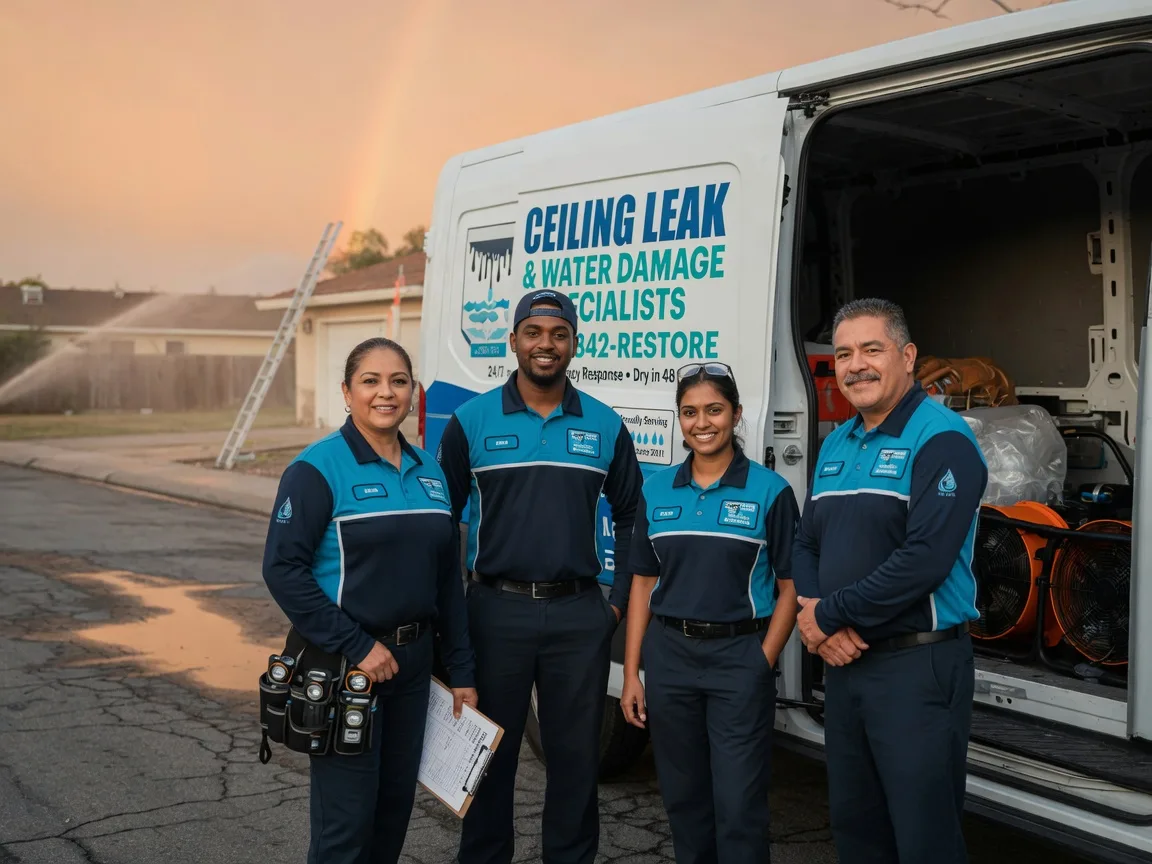 Ceiling Leak Cleanup company in Whitehouse, OH