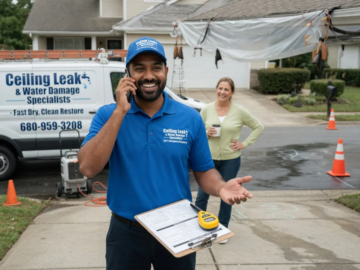 Ceiling Leak Cleanup Whitehouse, OH FAQs